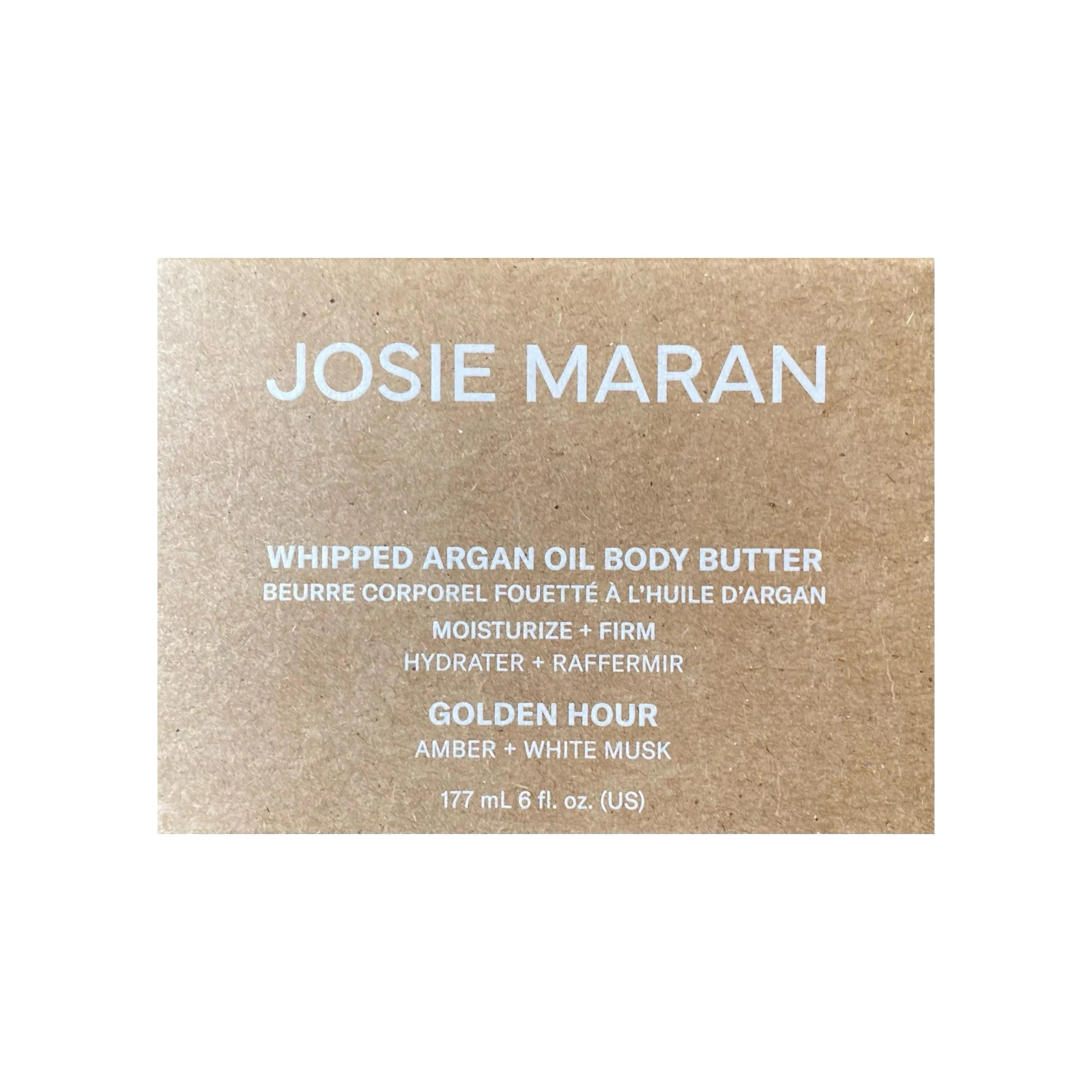 Josie Maran Golden Hour – Whipped Argan Oil Refillable Firming Body Butter